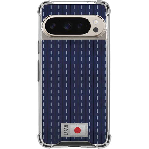 Japan Soccer Flag Pixel 9 Pro XL Clear Case